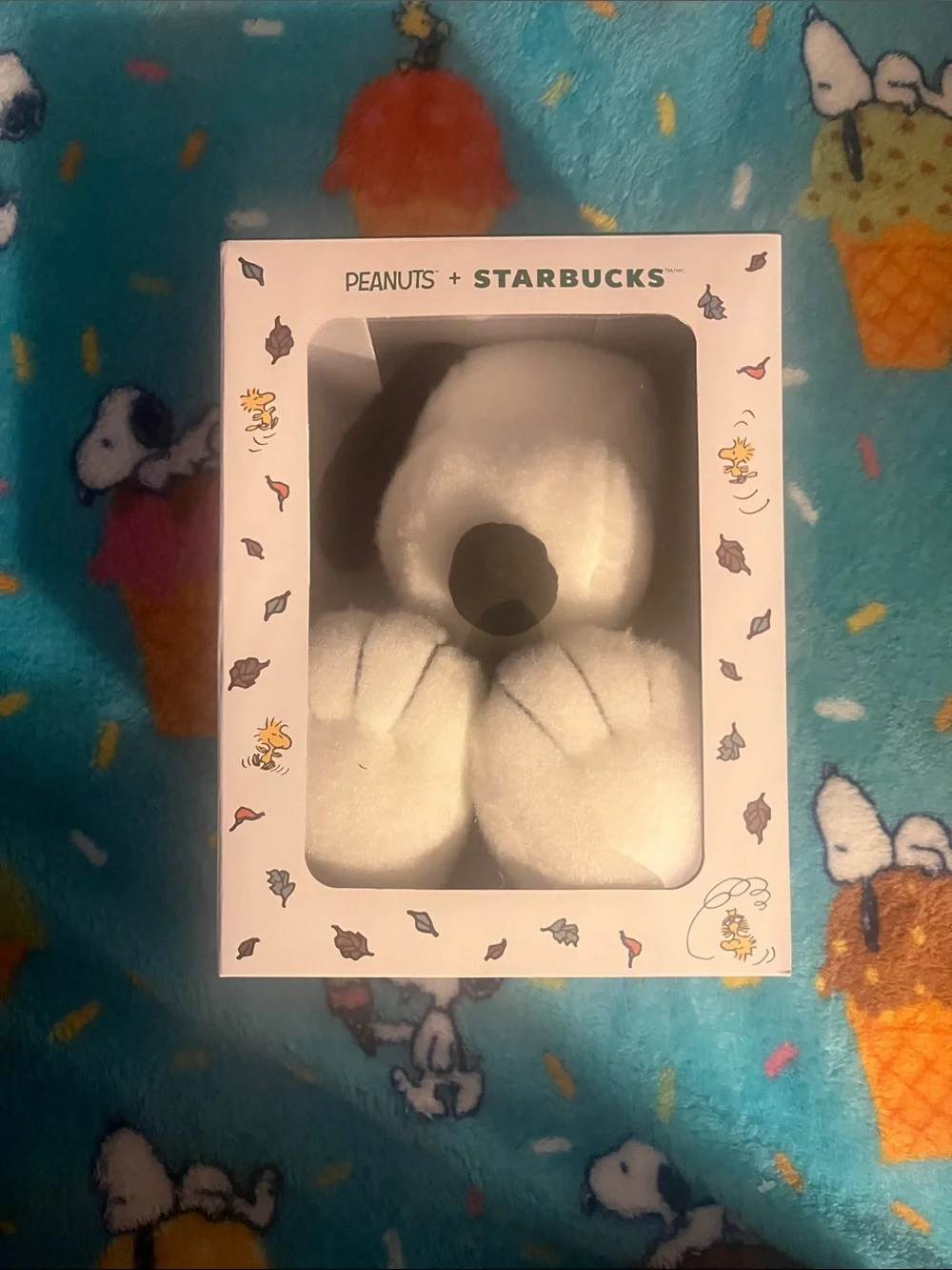 Peanuts x Starbucks Snoopy Plush Bath & Body Accessory - White